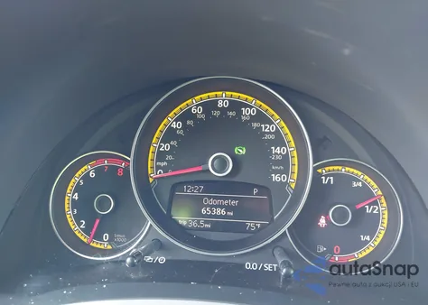 2018 Volkswagen Beetle 2.0T Dune from USA, damaged, VIN 3VWTDAAT5JM501400